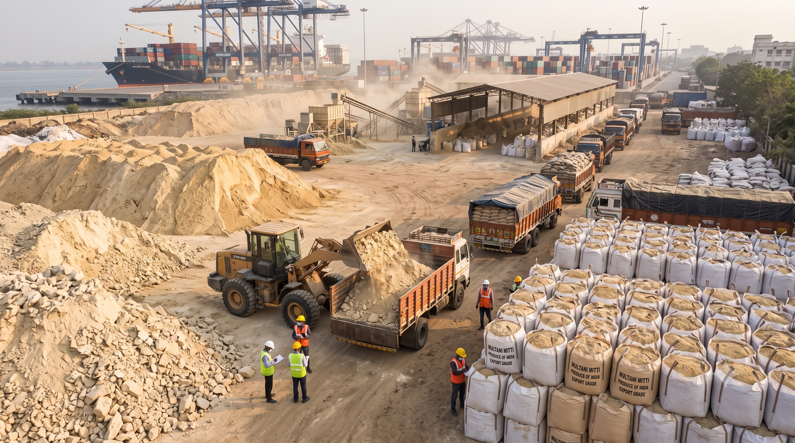 ClayShield Industrial Mineral Sourcing from India