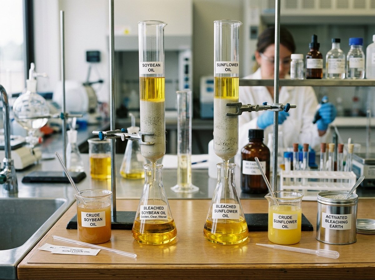 Activated Bleaching Clay – Vegetable Oil Refining Applications