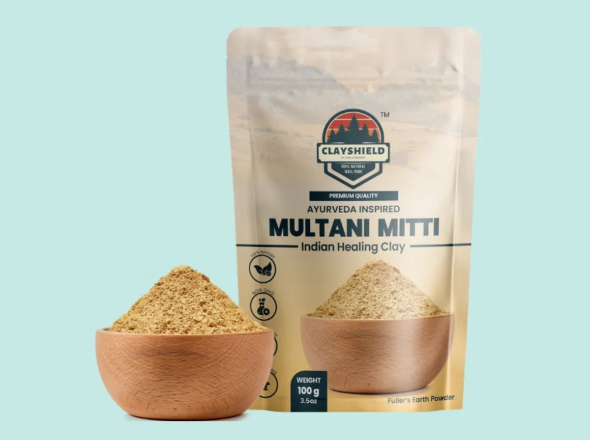 Fuller's Earth / Multani Mitti - Retail Stand-up Pouches