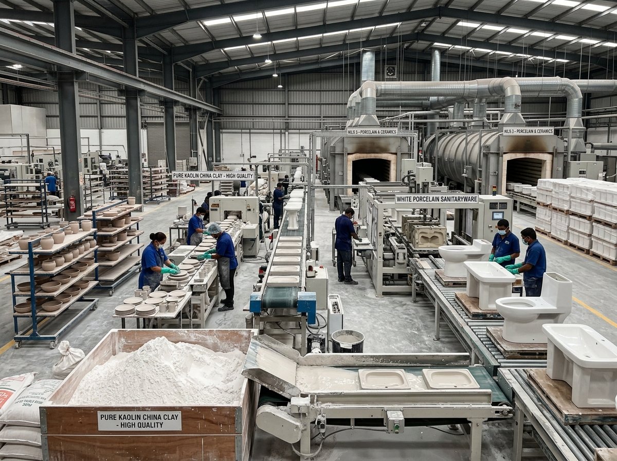 Kaolin Clay – Industrial Application Grades